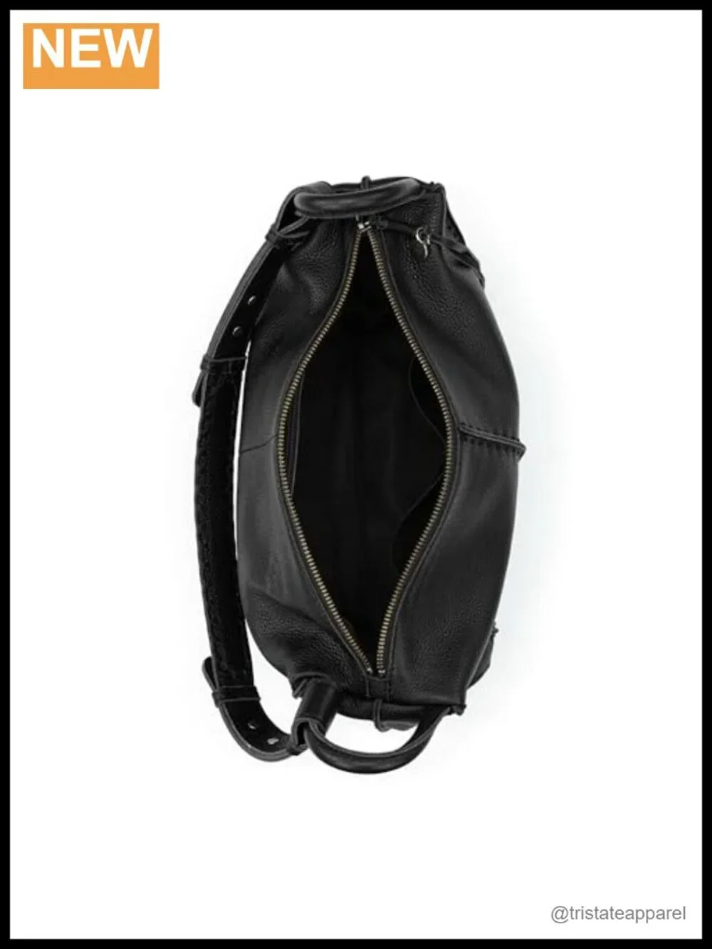 Premium Large Leather Hobo Purse with Zipper Pocket